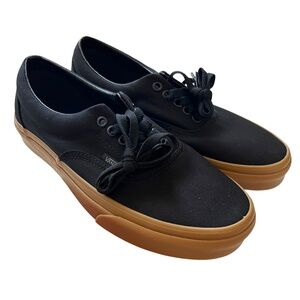 Vans Era sneakers black gum soles